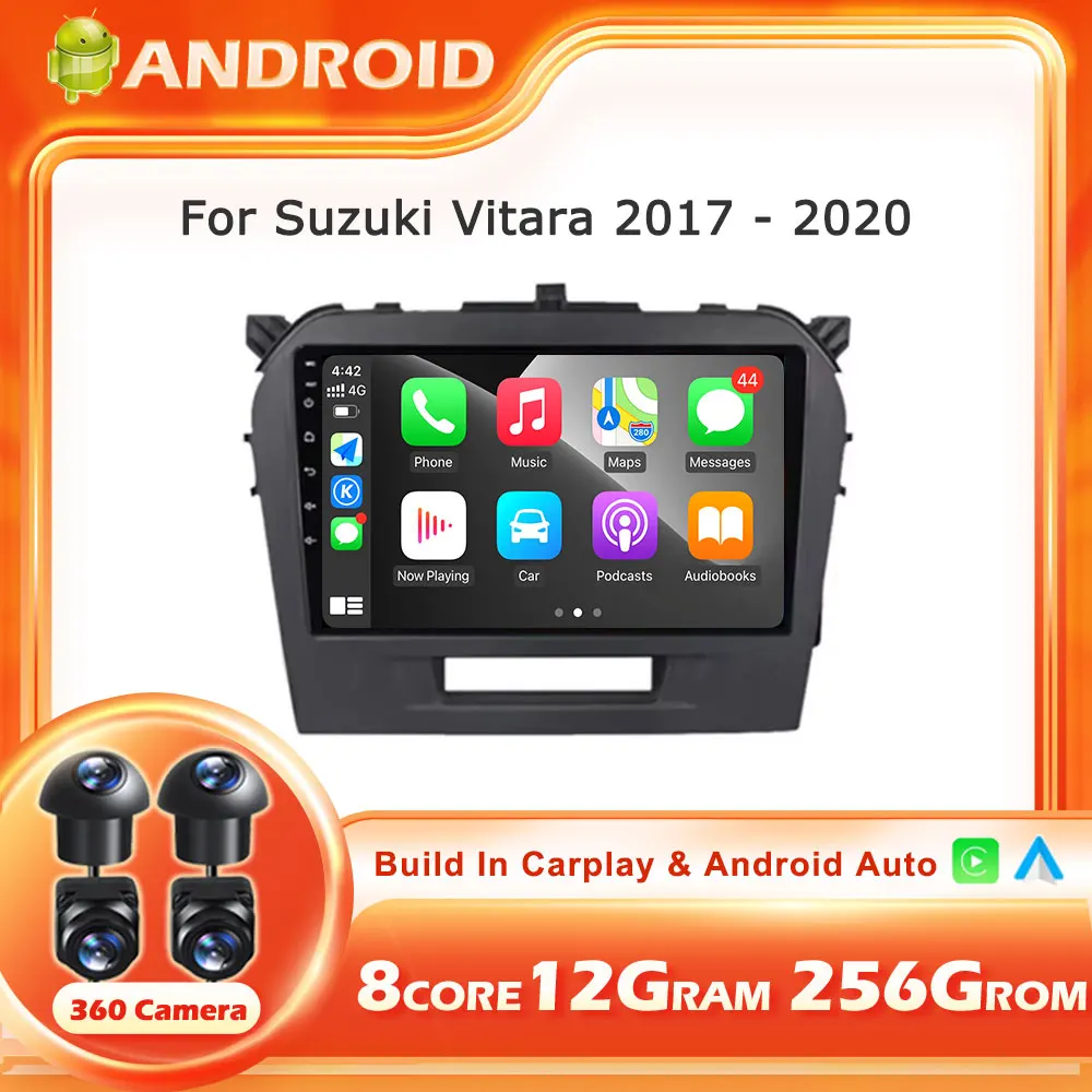 Автомагнитола Android 16 для Suzuki Vitara 2017-2020 с беспроводным CarPlay, GPS-навигацией, мультимедиа, видеоплеером и аудиосистемой
Автомагнитола Android 16 для Suzuki Vitara 2017-2020 с беспроводным CarPlay, GPS-навигацией, мультимедиа, видеоплеером и аудиосистемой