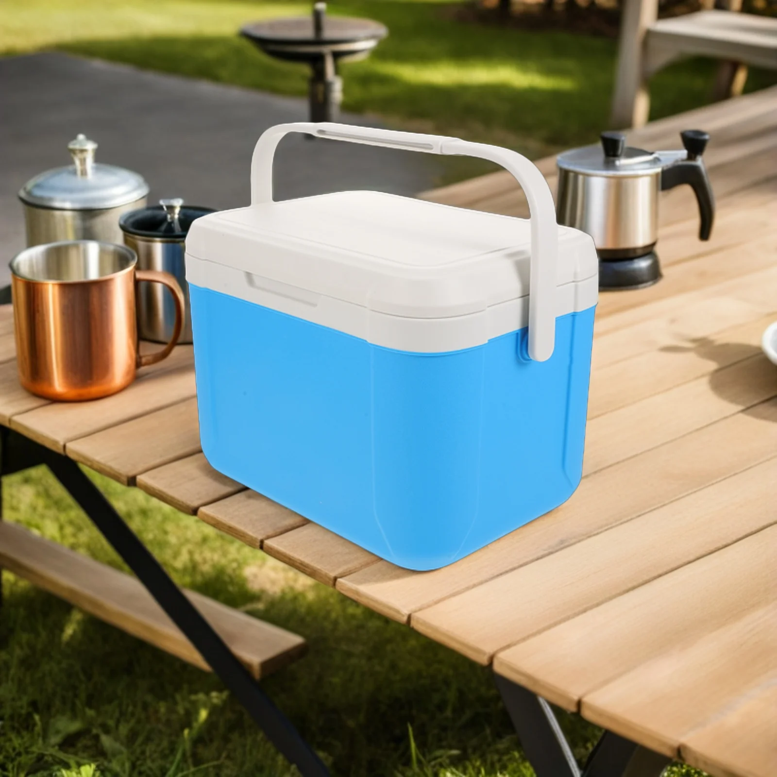 Portable 12L Outdoor Cooler Box Insulated Hard Cooler for Picnic Camping Road Trip Beach Fishing Lightweight Ice Container Easy
Portable 12L Outdoor Cooler Box Insulated Hard Cooler for Picnic Camping Road Trip Beach Fishing Lightweight Ice Container Easy