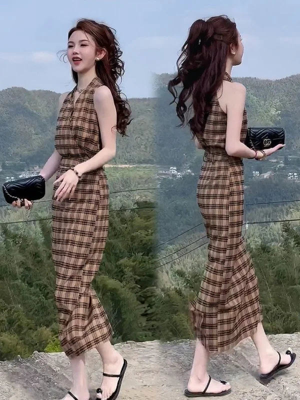Sli Retro Summer New Arrival Svel Vest Top f Skirt Two Piece Set for Small Figures Faionable And Trendy
Sli Retro Summer New Arrival Svel Vest Top f Skirt Two Piece Set for Small Figures Faionable And Trendy