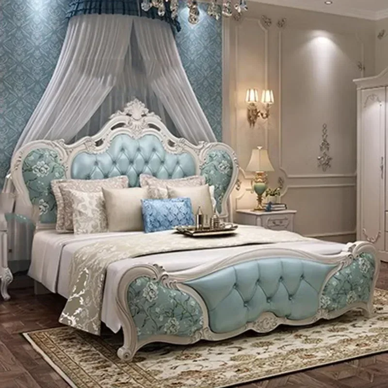 Royal European Bed Kids Double Designer Wood High End Modern Bed King Size Frame High Quality Letti Matrimoniali Home Furniture
Royal European Bed Kids Double Designer Wood High End Modern Bed King Size Frame High Quality Letti Matrimoniali Home Furniture