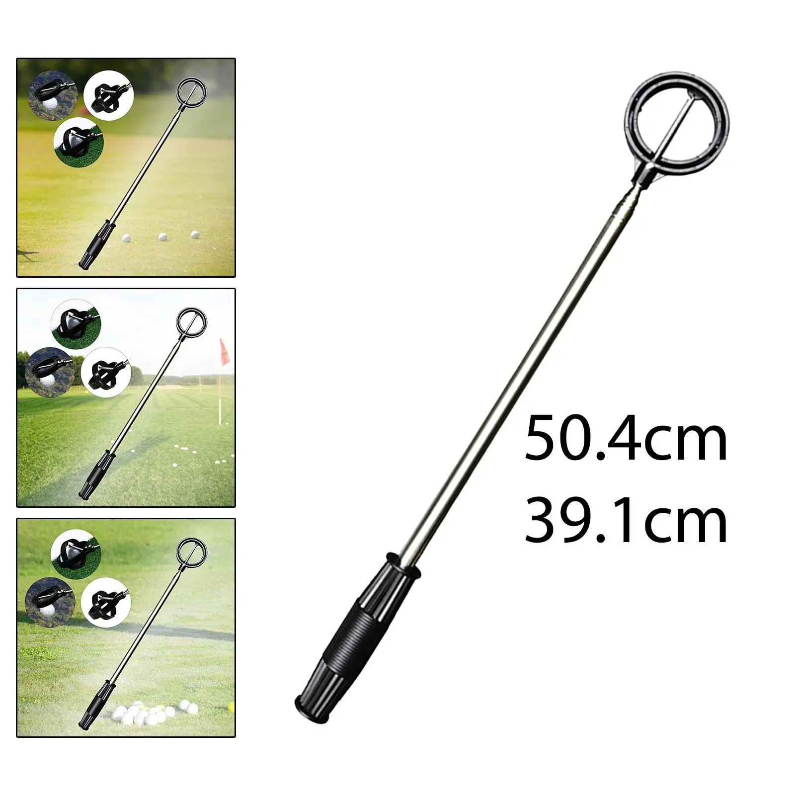 Golf Ball Retriever, Golf Ball Grabber, Lightweight Extendable Telescopic Easy Pick up Ball Metal Pickup Tool Golf Accessory
Golf Ball Retriever, Golf Ball Grabber, Lightweight Extendable Telescopic Easy Pick up Ball Metal Pickup Tool Golf Accessory