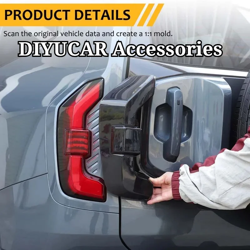 For Changan Deepal G318 2024-2026 ABS Blackened Car Rear Tail Light Turn Signal Cover Trim Exterior Accessories
For Changan Deepal G318 2024-2026 ABS Blackened Car Rear Tail Light Turn Signal Cover Trim Exterior Accessories