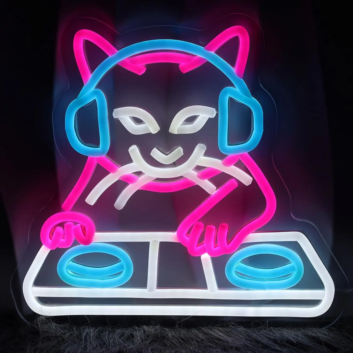 Неоновая настенная вывеска с регулируемой яркостью DJ Cat Неоновые огни для музыкального бара, паба, человека, пещеры, пляжа, концерта, вечеринки, декор, эстетика, подарки на день рождения
Неоновая настенная вывеска с регулируемой яркостью DJ Cat Неоновые огни для музыкального бара, паба, человека, пещеры, пляжа, концерта, вечеринки, декор, эстетика, подарки на день рождения