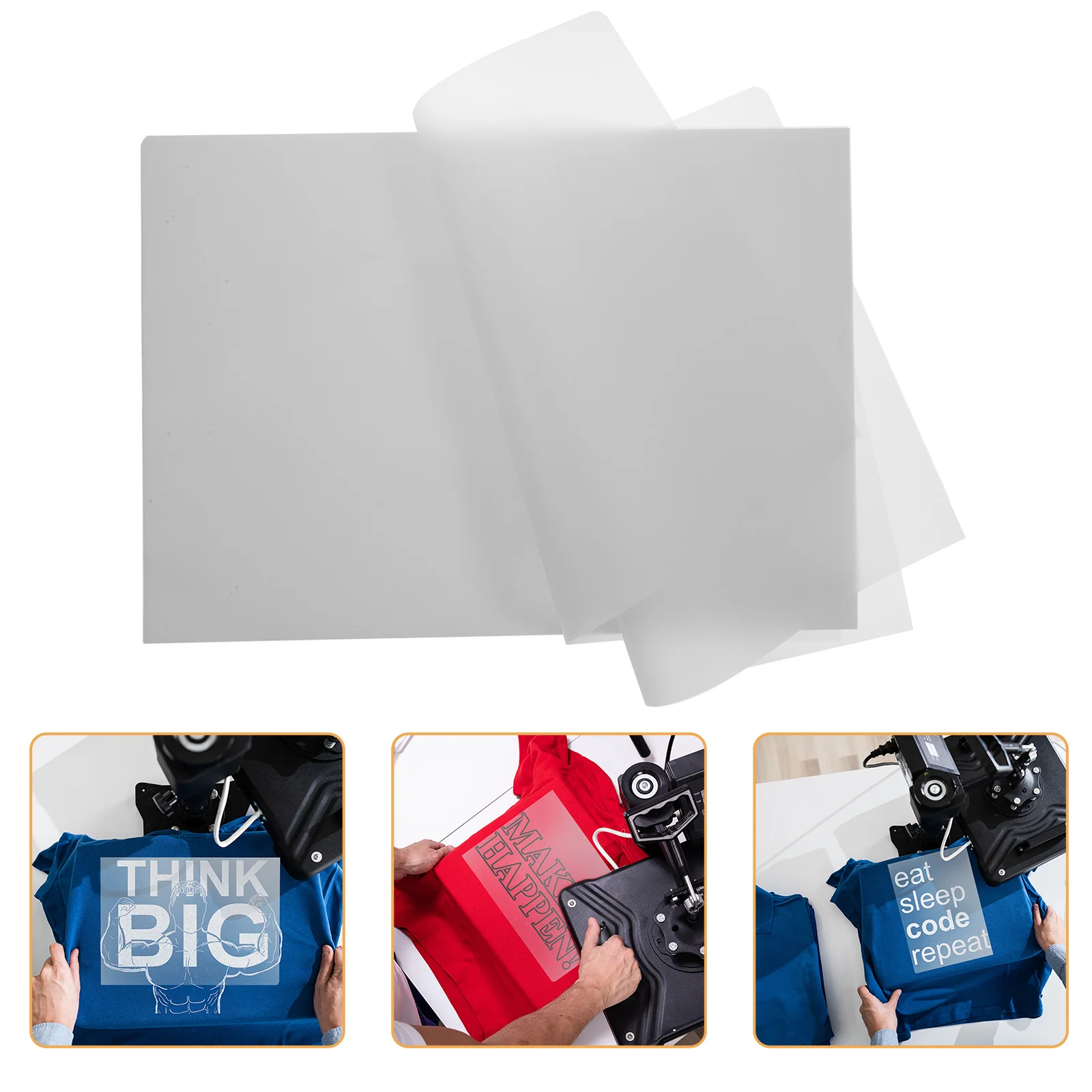 20Pcs Heat Transfer Film Roll High Quality Pet Material for Custom T-Shirt Apron Skirt Sublimation Printing DIY Engraving Art
20Pcs Heat Transfer Film Roll High Quality Pet Material for Custom T-Shirt Apron Skirt Sublimation Printing DIY Engraving Art