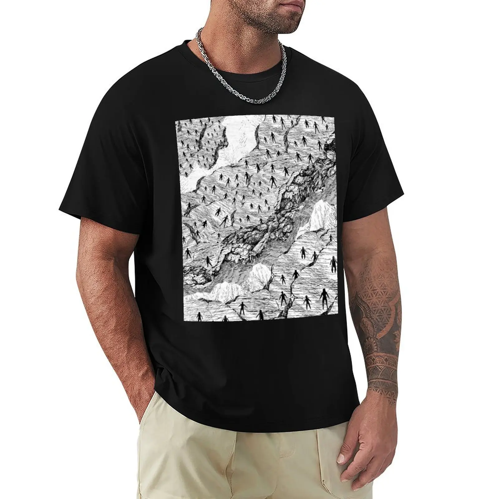 The Enigma of Amigara Fault Collage T-Shirt Everyday Wear Basic Short Sleeve Top
The Enigma of Amigara Fault Collage T-Shirt Everyday Wear Basic Short Sleeve Top
