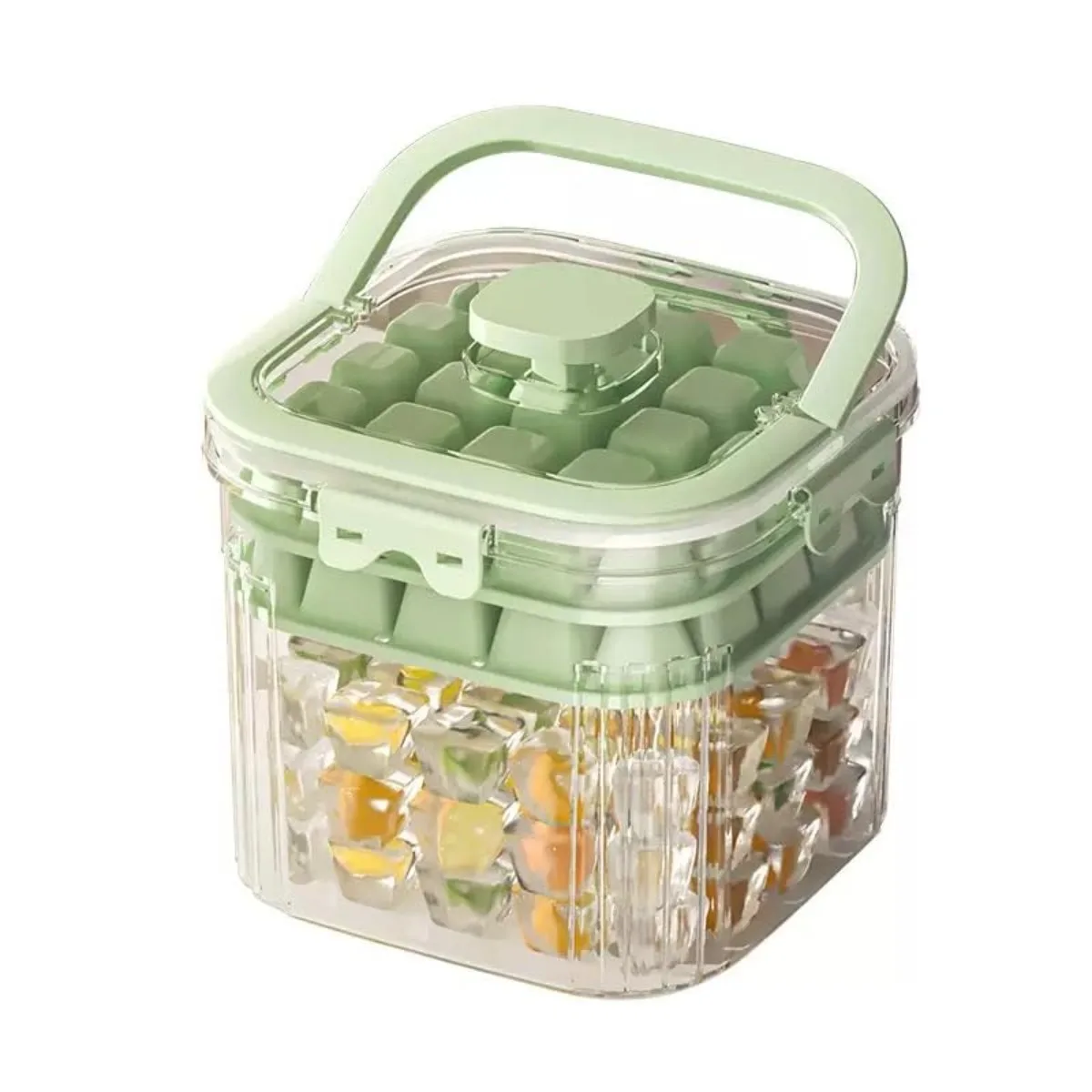 Ice Storage Bin with Sealed Lid Scoop Ice Cube Molds Portable Freezer Organizer Leakproof Ice Bucket Drink Cooling Bar Tool
Ice Storage Bin with Sealed Lid Scoop Ice Cube Molds Portable Freezer Organizer Leakproof Ice Bucket Drink Cooling Bar Tool
