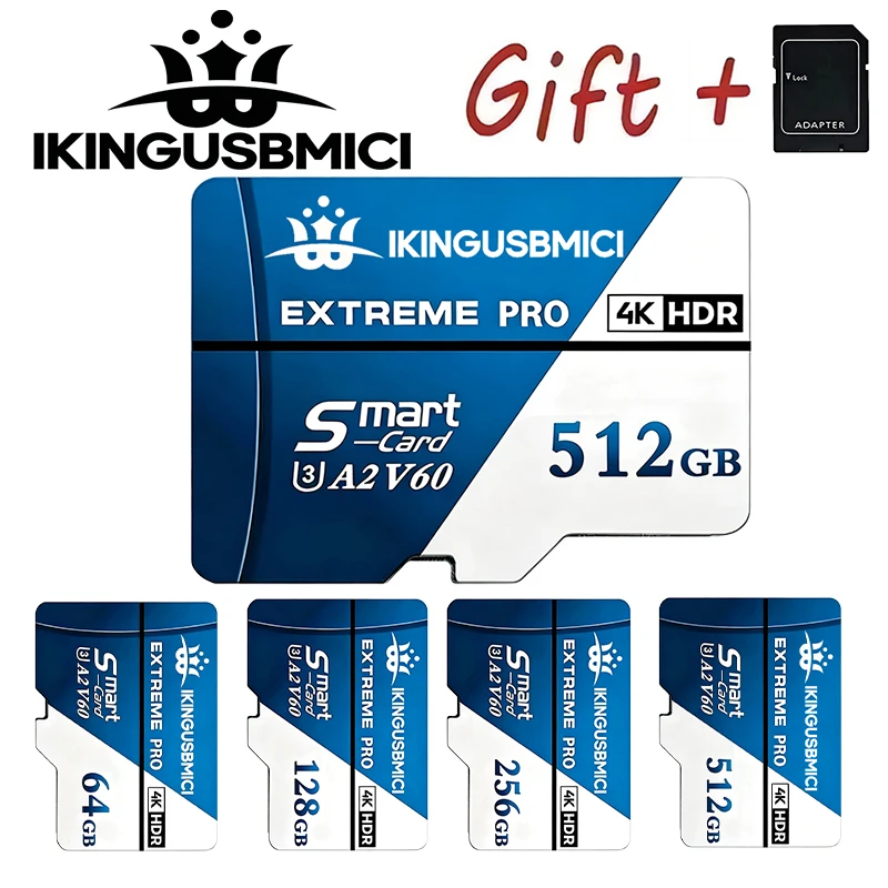 Origial Micro TF Card U3 Class 10 High Speed up to 100GB/s TF Memory Card with Adapter - Available in 32GB 64GB 128G 256GB
Origial Micro TF Card U3 Class 10 High Speed up to 100GB/s TF Memory Card with Adapter - Available in 32GB 64GB 128G 256GB