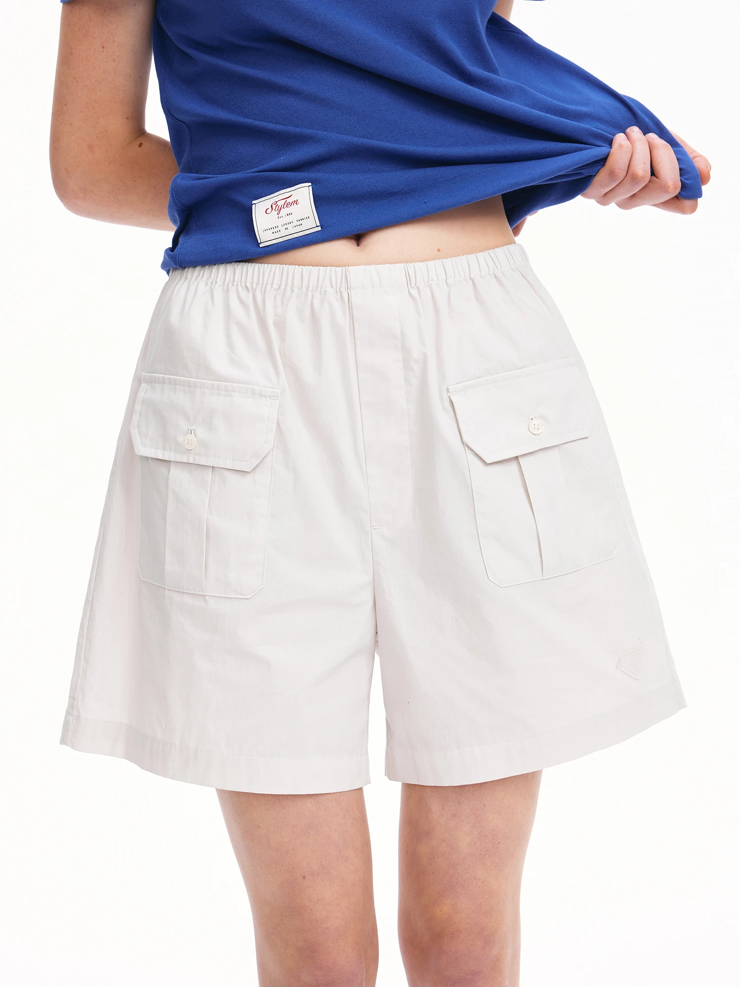 TangFaFa Spring Summer New Loose Cotton Feel Triangular Logo Accented A-Line Shorts Versatile Comfortable Casual Pants
TangFaFa Spring Summer New Loose Cotton Feel Triangular Logo Accented A-Line Shorts Versatile Comfortable Casual Pants