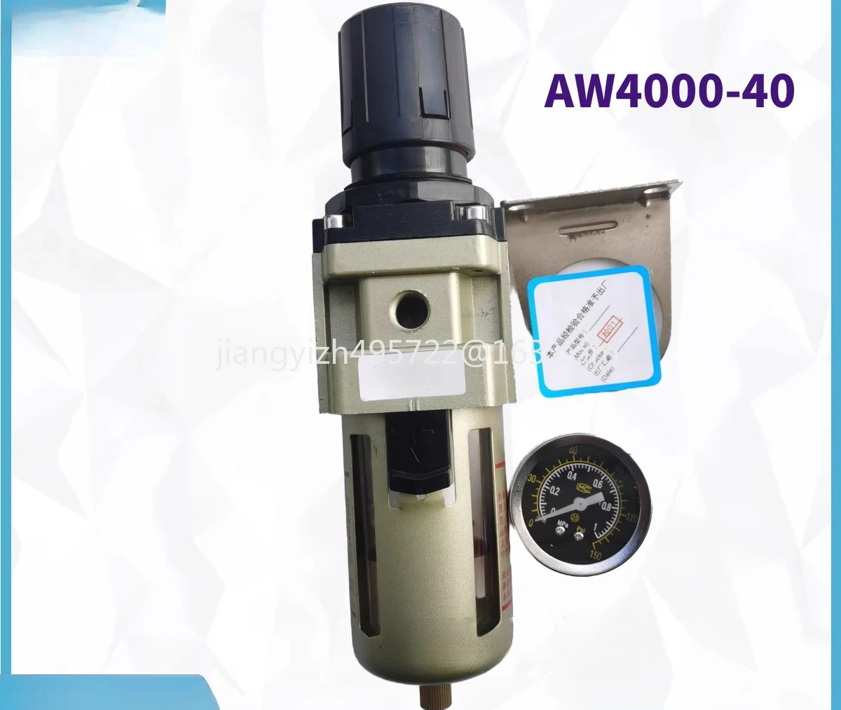Pneumatic Component Filter Pressure Reducing Valve AW4000-40 Pressure Regulating Filter Single Piece
Pneumatic Component Filter Pressure Reducing Valve AW4000-40 Pressure Regulating Filter Single Piece