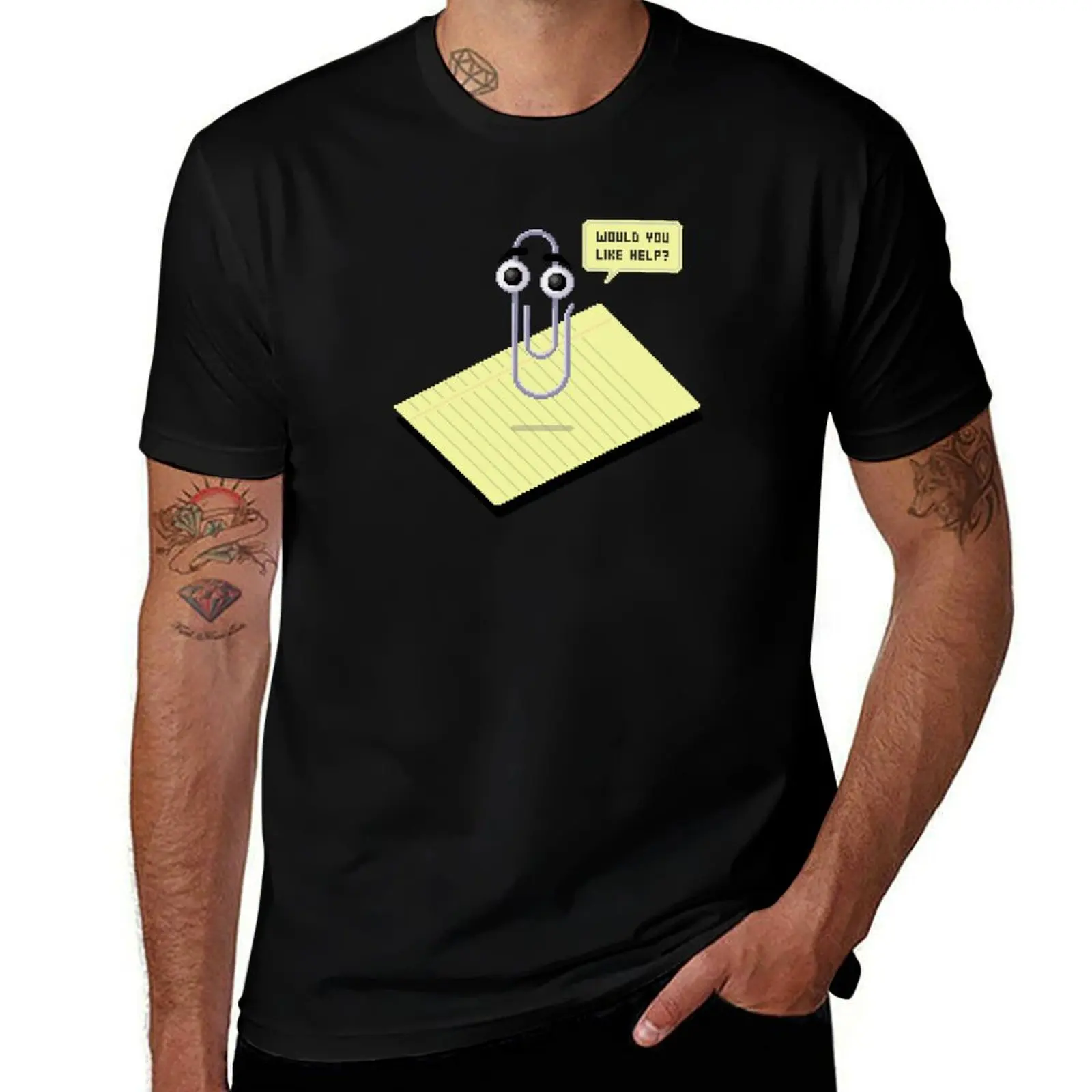 Clippy Art T-Shirt t shirts for man pack cotton man t shirts high quality luxury brand T-Shirt
Clippy Art T-Shirt t shirts for man pack cotton man t shirts high quality luxury brand T-Shirt