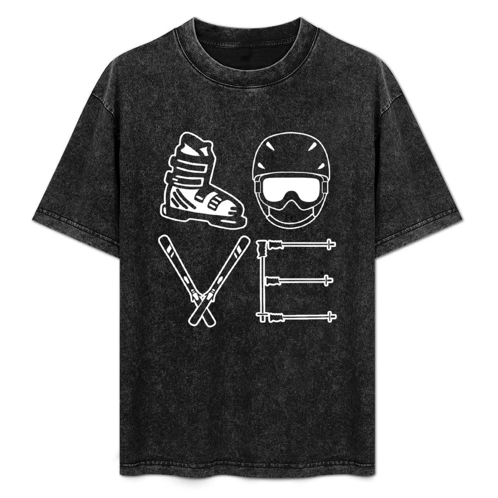 Skiing Love T-Shirt Casual Work Wear T-Shirt
Skiing Love T-Shirt Casual Work Wear T-Shirt