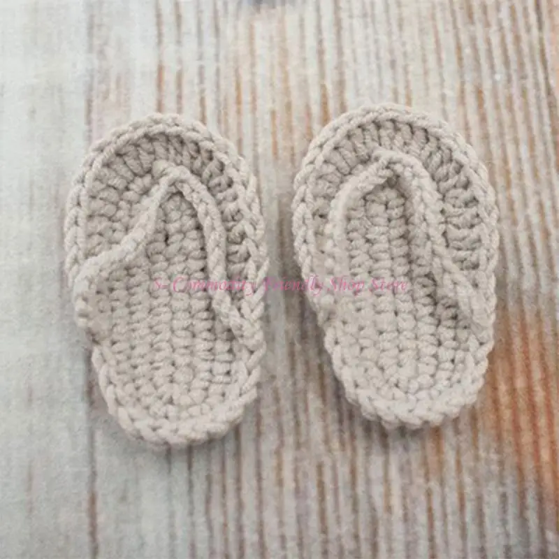 85AE Crocheted Flip-flops for Newborn Photography Knitted Slippers Baby Photography Outfits Mini Flip-flo
85AE Crocheted Flip-flops for Newborn Photography Knitted Slippers Baby Photography Outfits Mini Flip-flo