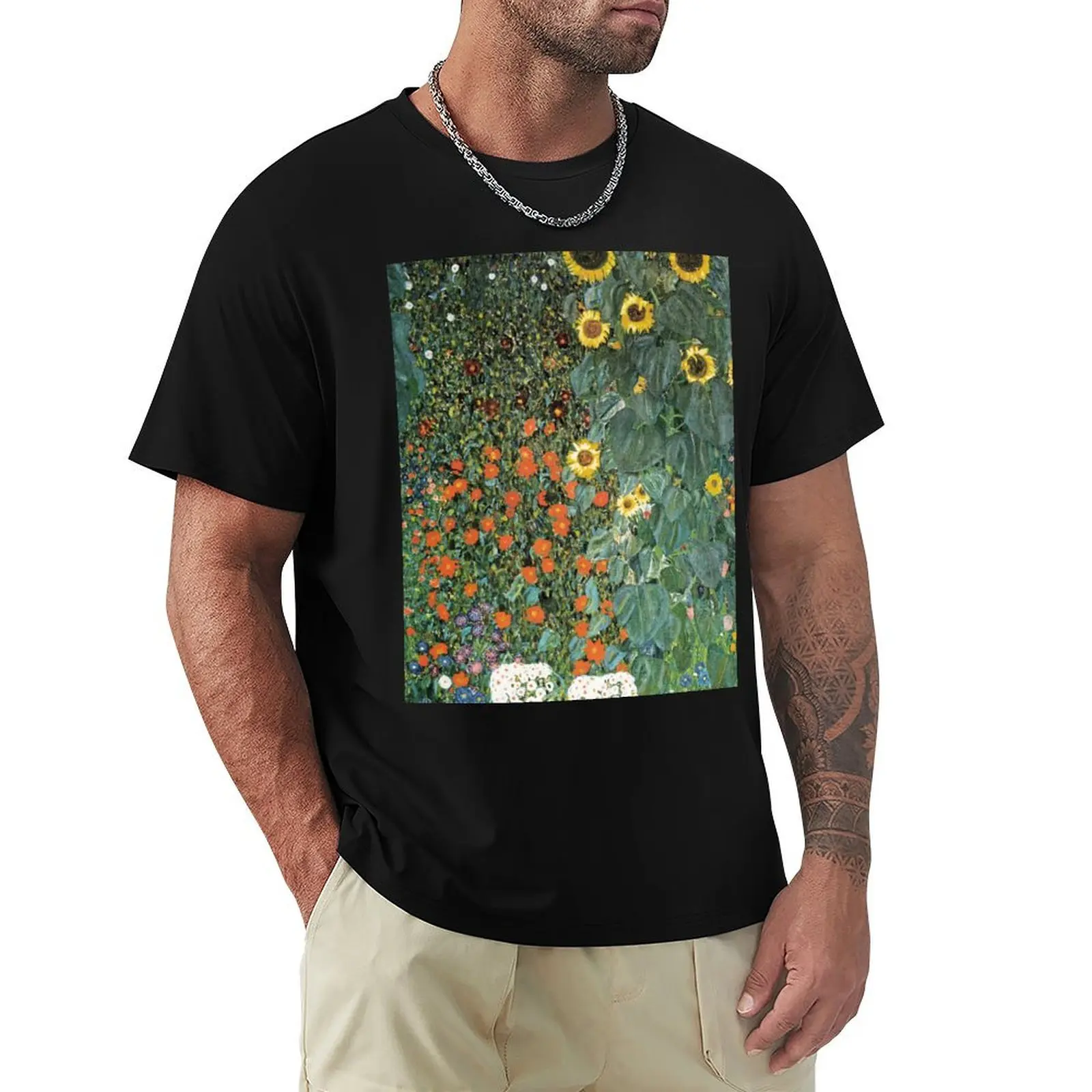 Gustav Klimt - The Sunflower T-Shirt Casual Loose Fit Short Sleeve T-Shirt
Gustav Klimt - The Sunflower T-Shirt Casual Loose Fit Short Sleeve T-Shirt