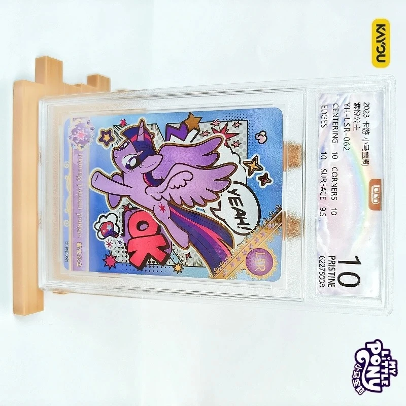 Kayou Genuine My Little Pony Twilight Sparkle 10 LSR Rare OCD Graded Anime Collectible Card Ideal Gift for Fans&Collectors
Kayou Genuine My Little Pony Twilight Sparkle 10 LSR Rare OCD Graded Anime Collectible Card Ideal Gift for Fans&Collectors