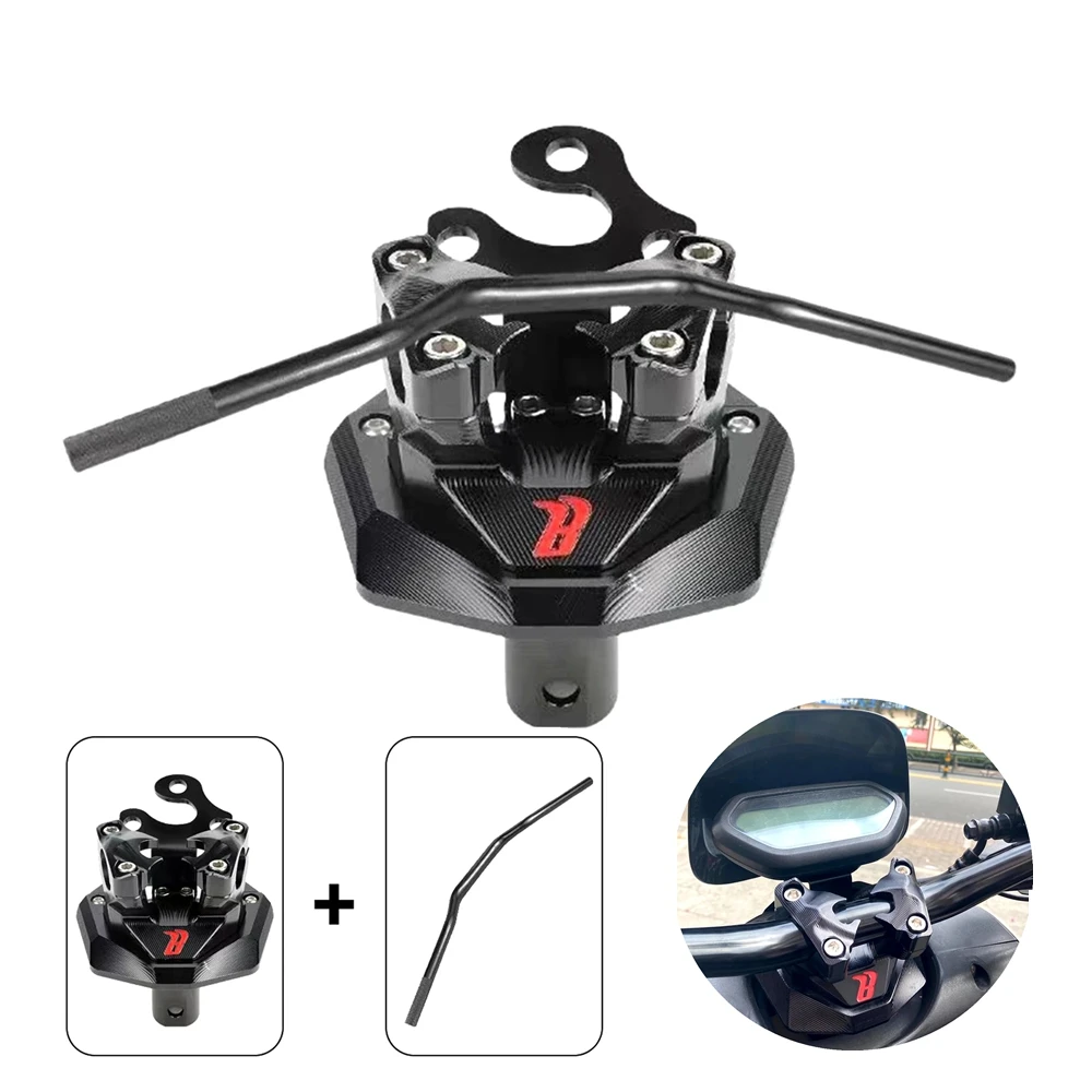 NIU E-scooter Modified Faucet Base 28mm Variable Diameter Handlebar Baphomet Base Aluminum Alloy for NIU N1S/NQI/ NGT/UQI/U+B
NIU E-scooter Modified Faucet Base 28mm Variable Diameter Handlebar Baphomet Base Aluminum Alloy for NIU N1S/NQI/ NGT/UQI/U+B