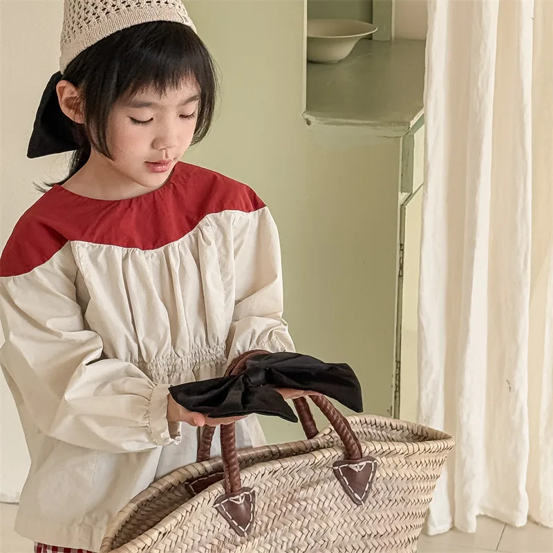 2025 Spring New Girls Loose Puff Sleeve Shirts Children Long Sleeve Tops Baby Girl Cotton Blouse Infant Casual Kids Clothes
2025 Spring New Girls Loose Puff Sleeve Shirts Children Long Sleeve Tops Baby Girl Cotton Blouse Infant Casual Kids Clothes