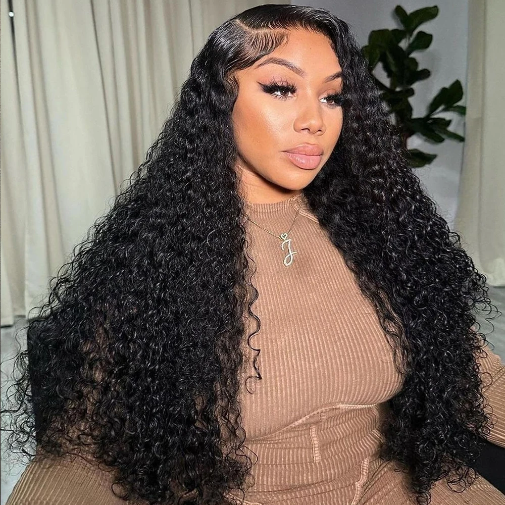 13x6 Deep Wave Hd Transparent Lace Frontal Wigs Human Hair Brazilian 13x4 Water Wave Wigs For Women Curly Human Hair Wigs
13x6 Deep Wave Hd Transparent Lace Frontal Wigs Human Hair Brazilian 13x4 Water Wave Wigs For Women Curly Human Hair Wigs
