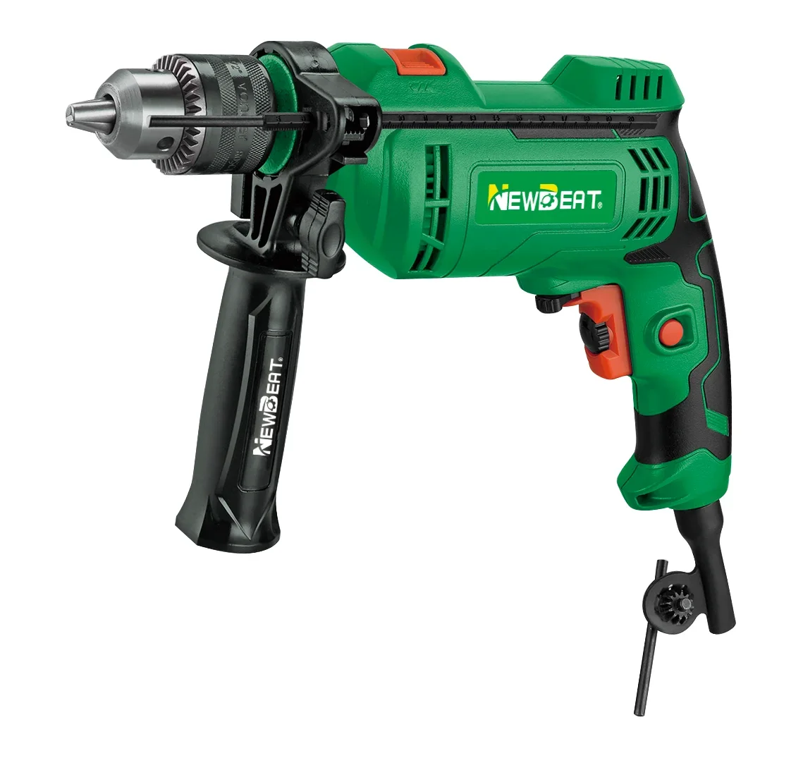 NewBeat OEM Chinese Portable Hand Drill Electric Power Tool Cord Heavy Duty Impact Drills for Industry
NewBeat OEM Chinese Portable Hand Drill Electric Power Tool Cord Heavy Duty Impact Drills for Industry