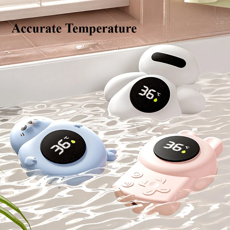 Baby Bath Temperature Monitor LED Display Bath Thermometer Cartoon Digital Water Temperature Meter Bath Floating for Kids Toddle
Baby Bath Temperature Monitor LED Display Bath Thermometer Cartoon Digital Water Temperature Meter Bath Floating for Kids Toddle