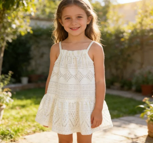 Baby Clothes Girls' Summer Clothes New Hollow Lace Princess Solid Color Kids Fashion Princess Outwear Skirt
Baby Clothes Girls' Summer Clothes New Hollow Lace Princess Solid Color Kids Fashion Princess Outwear Skirt