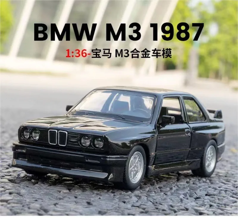 1:36 Scale BMW M3 Diecast Alloy Classic Sports Car Model with Open Doors & Pull-Back Mechanism Collectible Gift for Enthusiasts
1:36 Scale BMW M3 Diecast Alloy Classic Sports Car Model with Open Doors & Pull-Back Mechanism Collectible Gift for Enthusiasts