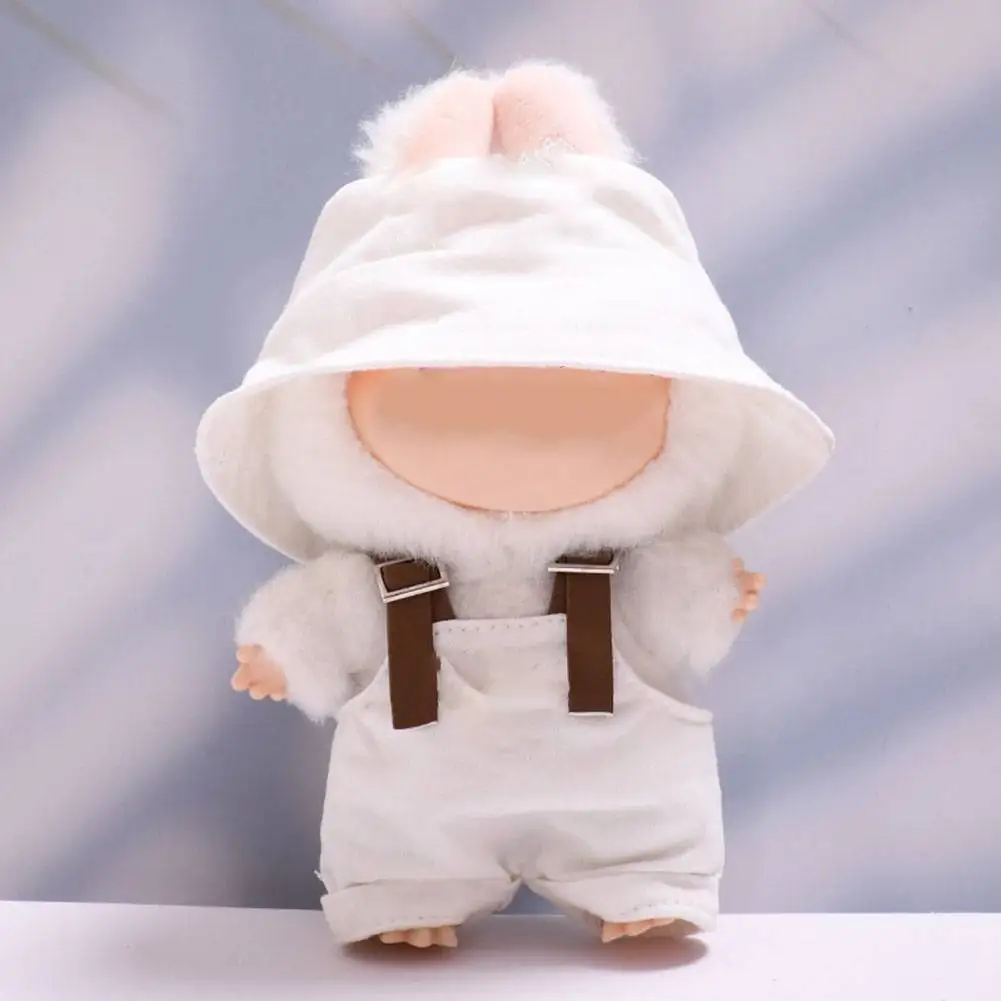 17cm Clothes Set For Labubu Hat And Overalls Suit Perfect Gifts Toys Games For Any Occasion Home Decor 12*12*3cm
17cm Clothes Set For Labubu Hat And Overalls Suit Perfect Gifts Toys Games For Any Occasion Home Decor 12*12*3cm