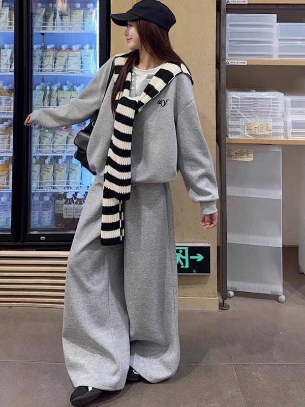 plus Size 300 Pounds American Casual Sportswear Set Women's Autumn College Style Hoodie Sweatpants Anti-Aging Two-Piece Set
plus Size 300 Pounds American Casual Sportswear Set Women's Autumn College Style Hoodie Sweatpants Anti-Aging Two-Piece Set