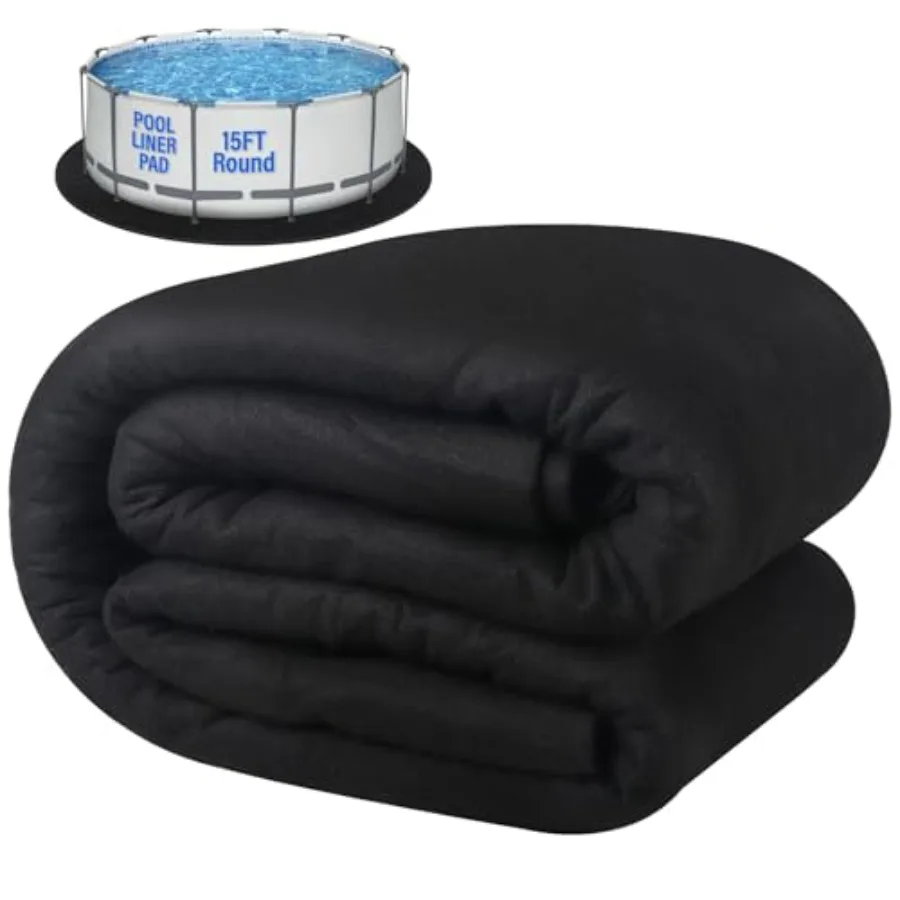 18FT Pool Pad for Above Ground Pool350G/M² Thicker Pool Liner Pad Pool Padding for Above Ground Pool Pool Bottom Pad Seamless D
18FT Pool Pad for Above Ground Pool350G/M² Thicker Pool Liner Pad Pool Padding for Above Ground Pool Pool Bottom Pad Seamless D
