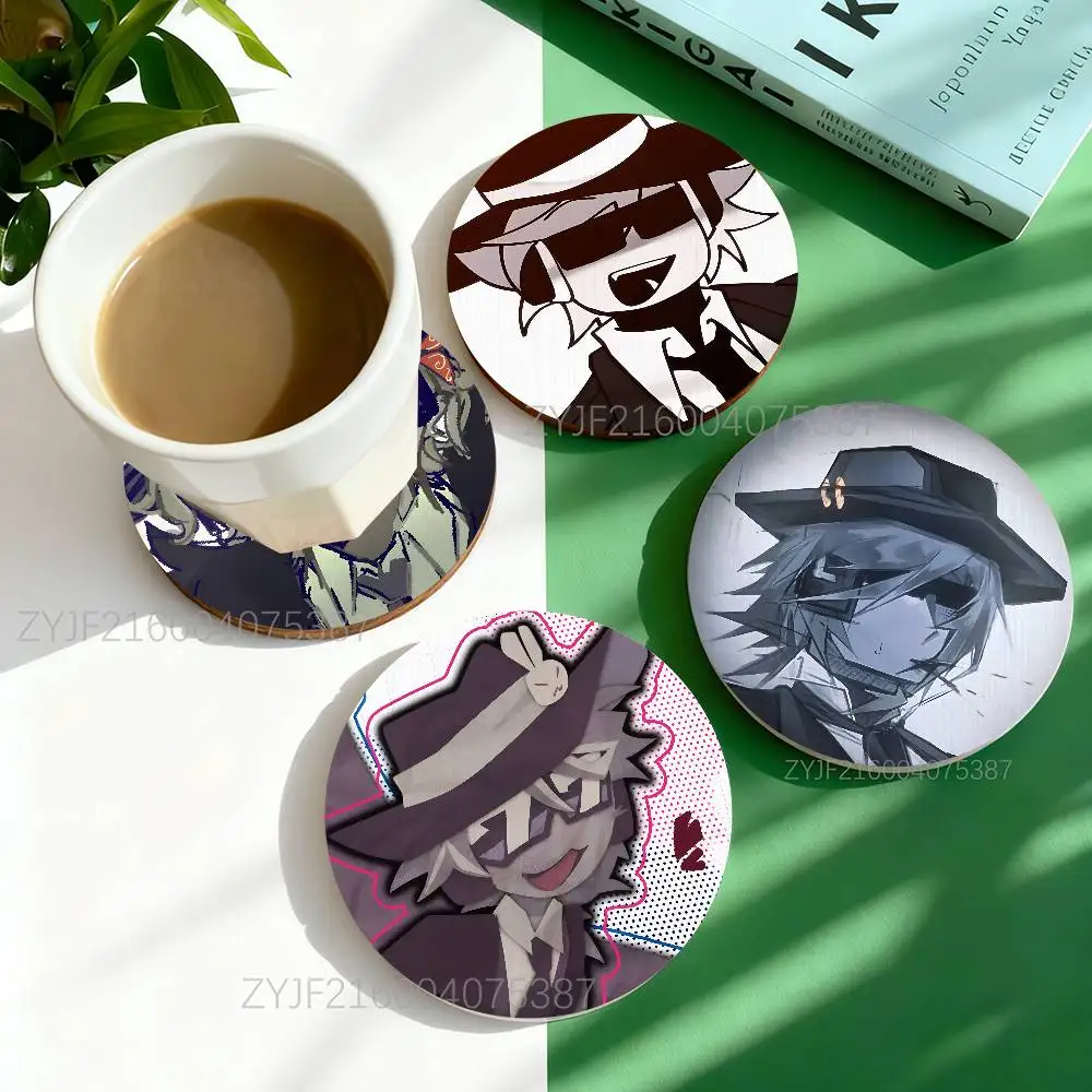 Chance F-Forsaken Anime Pattern Art Coasters Round Wooden Heat Resistant Non-Slip Home Decor Gift Multifunctional
Chance F-Forsaken Anime Pattern Art Coasters Round Wooden Heat Resistant Non-Slip Home Decor Gift Multifunctional