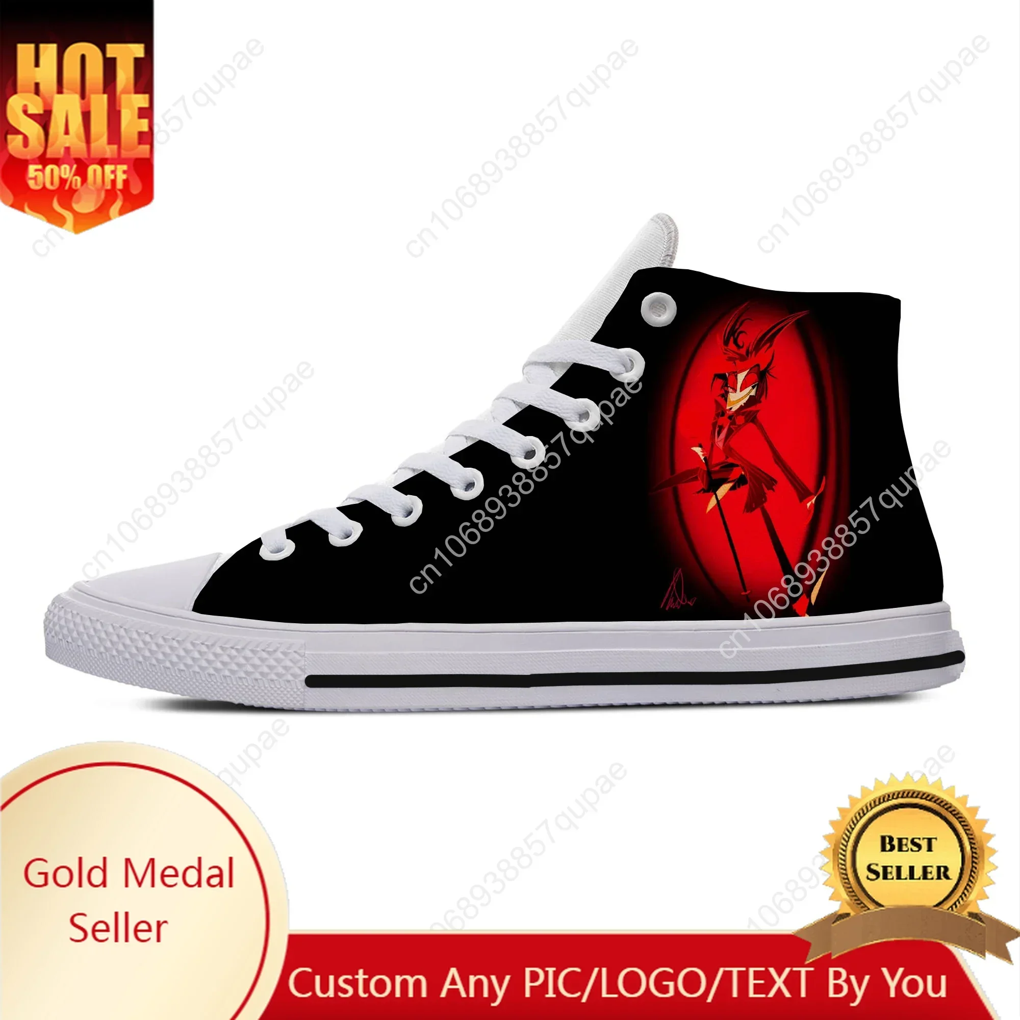 Hot Fashion Woman Man Hotel Hazbin Breathable Lightweight Summer Sneakers Casual Board Shoes High Quality High Help Canvas Shoe
Hot Fashion Woman Man Hotel Hazbin Breathable Lightweight Summer Sneakers Casual Board Shoes High Quality High Help Canvas Shoe