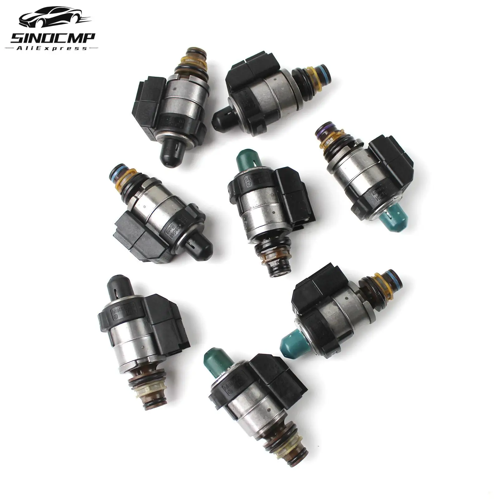 8Pcs 722.9 Solenoids Set 2202771098 2202770198 For Mercedes Benz W221 S300 S350 S500 S550 S600 7 Speed Automatic Transmission
8Pcs 722.9 Solenoids Set 2202771098 2202770198 For Mercedes Benz W221 S300 S350 S500 S550 S600 7 Speed Automatic Transmission