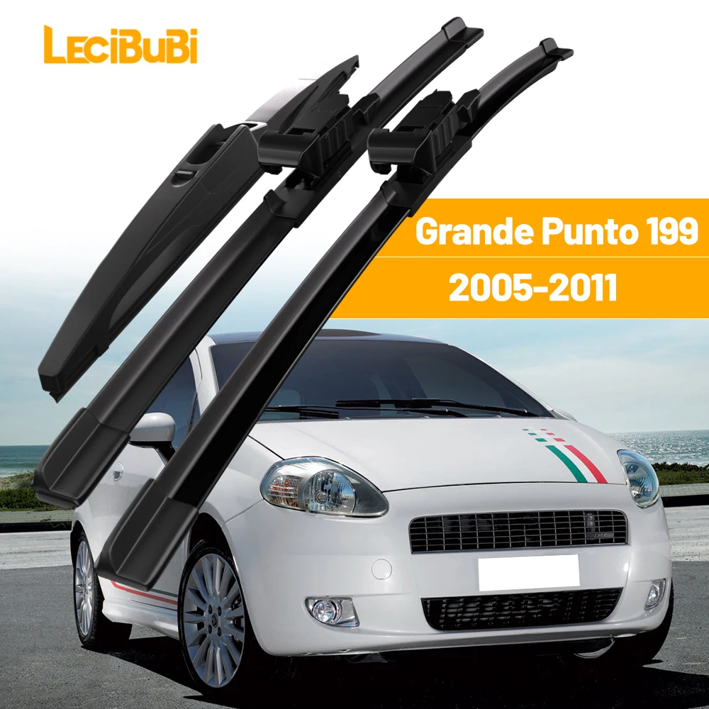 For Fiat Grande Punto 199 2005-2011 1set Front & Rear Windshield Wiper Blades Windscreen Wipers 2006 2007 2008 2009 2010
For Fiat Grande Punto 199 2005-2011 1set Front & Rear Windshield Wiper Blades Windscreen Wipers 2006 2007 2008 2009 2010