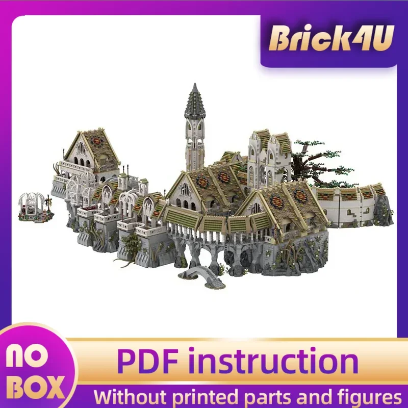 Rings Movie Model Moc Building Bricks Complete UCS Rivendell Town Technology Modular Blocks Gift Christmas Toy DIY Sets Assembly
Rings Movie Model Moc Building Bricks Complete UCS Rivendell Town Technology Modular Blocks Gift Christmas Toy DIY Sets Assembly