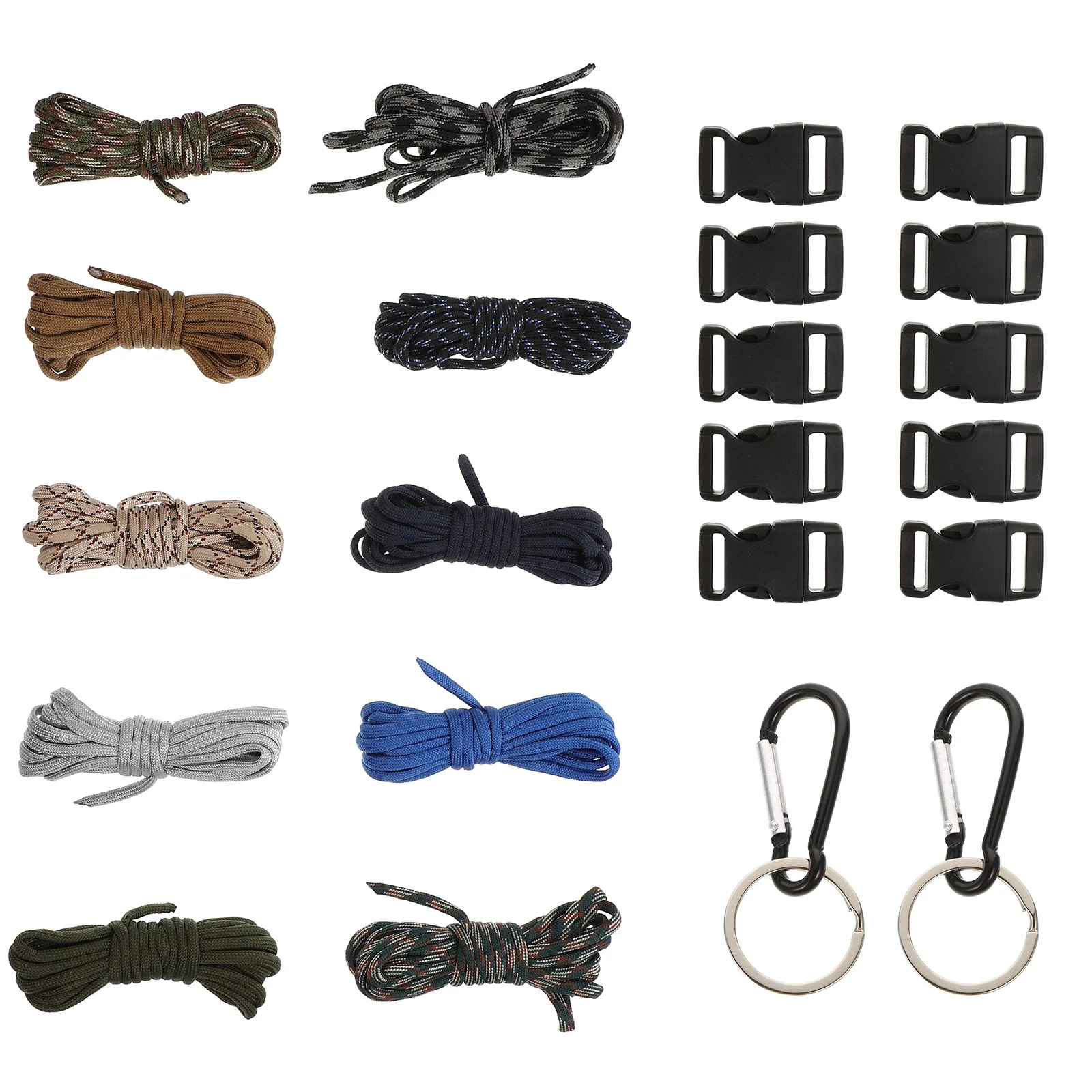 Mountaineering Rope Set Climbing Camping Ropes High Strength Durable Portable Nylon Umbrella Lantern Hanging Outdoor
Mountaineering Rope Set Climbing Camping Ropes High Strength Durable Portable Nylon Umbrella Lantern Hanging Outdoor