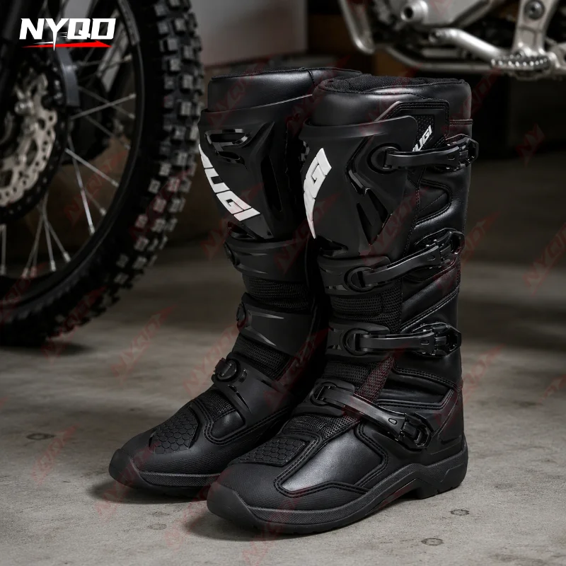Off Road Motorcycle Boots Men Protective Motocross Riding Shoes Anti Slip Buckle Enduro Racing Long Boots
Off Road Motorcycle Boots Men Protective Motocross Riding Shoes Anti Slip Buckle Enduro Racing Long Boots