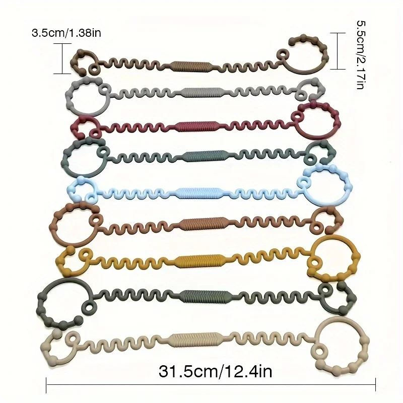 1/3/6PCS Silicone Pacifier Anti Drop Chain Baby Toy Teether Anti Drop Cord Baby Pacifier Anti Drop Chain
1/3/6PCS Silicone Pacifier Anti Drop Chain Baby Toy Teether Anti Drop Cord Baby Pacifier Anti Drop Chain