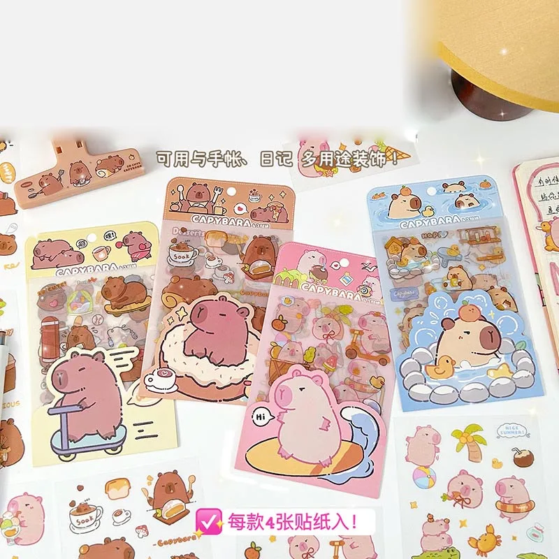 20pack/ лот Creative Capybara PET стикеры милые скрапбук DIY дневника декоративные канцелярские стикеры альбом Stick Label
20pack/ лот Creative Capybara PET стикеры милые скрапбук DIY дневника декоративные канцелярские стикеры альбом Stick Label