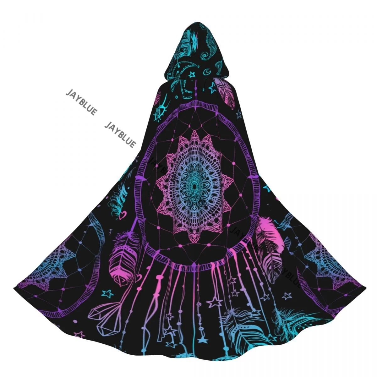 Unisex Witch Party Reversible Hooded Adult Vampires Cape Cloak Ethnic Boho Dreamcatcher
Unisex Witch Party Reversible Hooded Adult Vampires Cape Cloak Ethnic Boho Dreamcatcher
