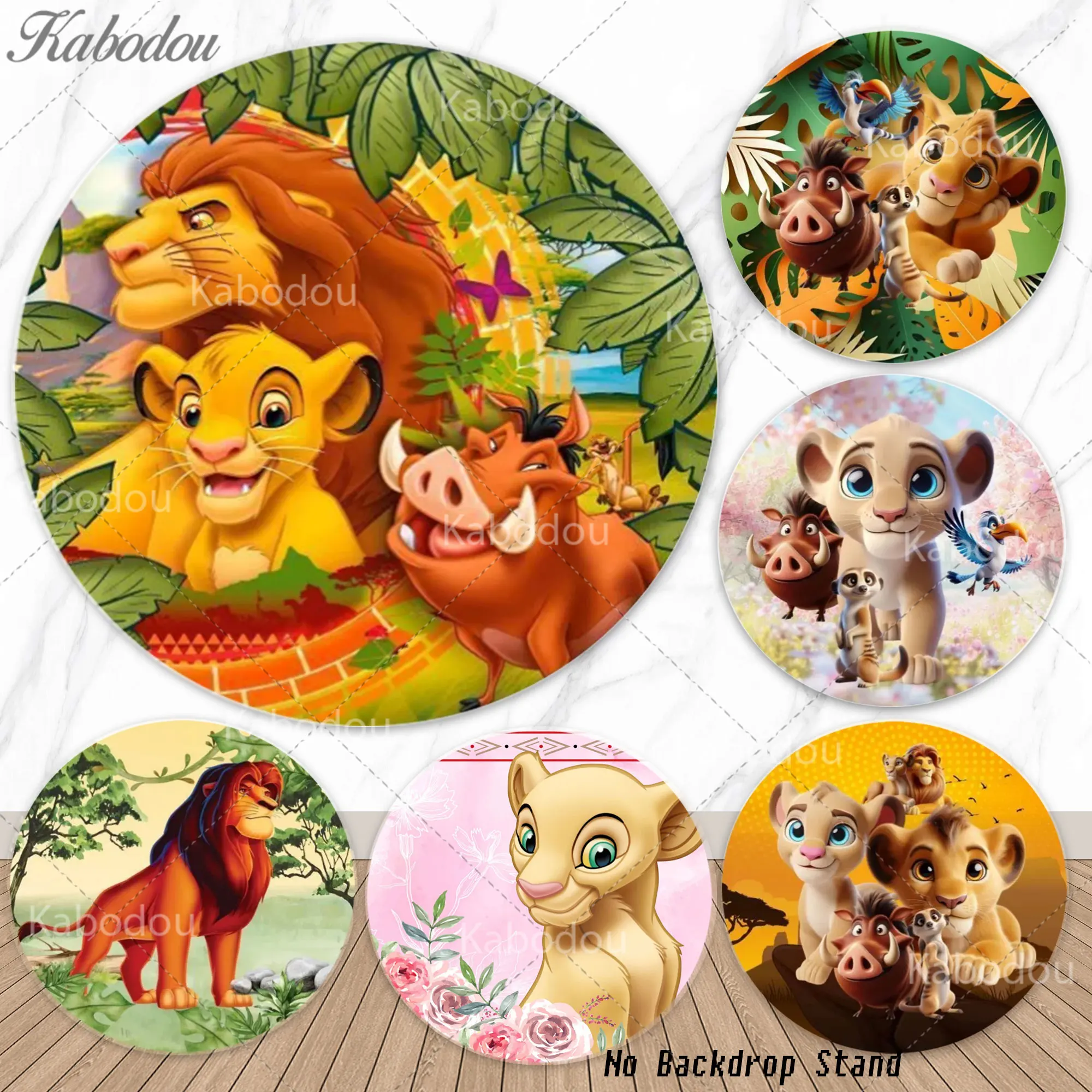 The Lion King Round Backdrop 1st Kid Boys Girls Birthday Baby Shower Banner Timon Pumbaa Simba Background Cover Party Decoration
The Lion King Round Backdrop 1st Kid Boys Girls Birthday Baby Shower Banner Timon Pumbaa Simba Background Cover Party Decoration