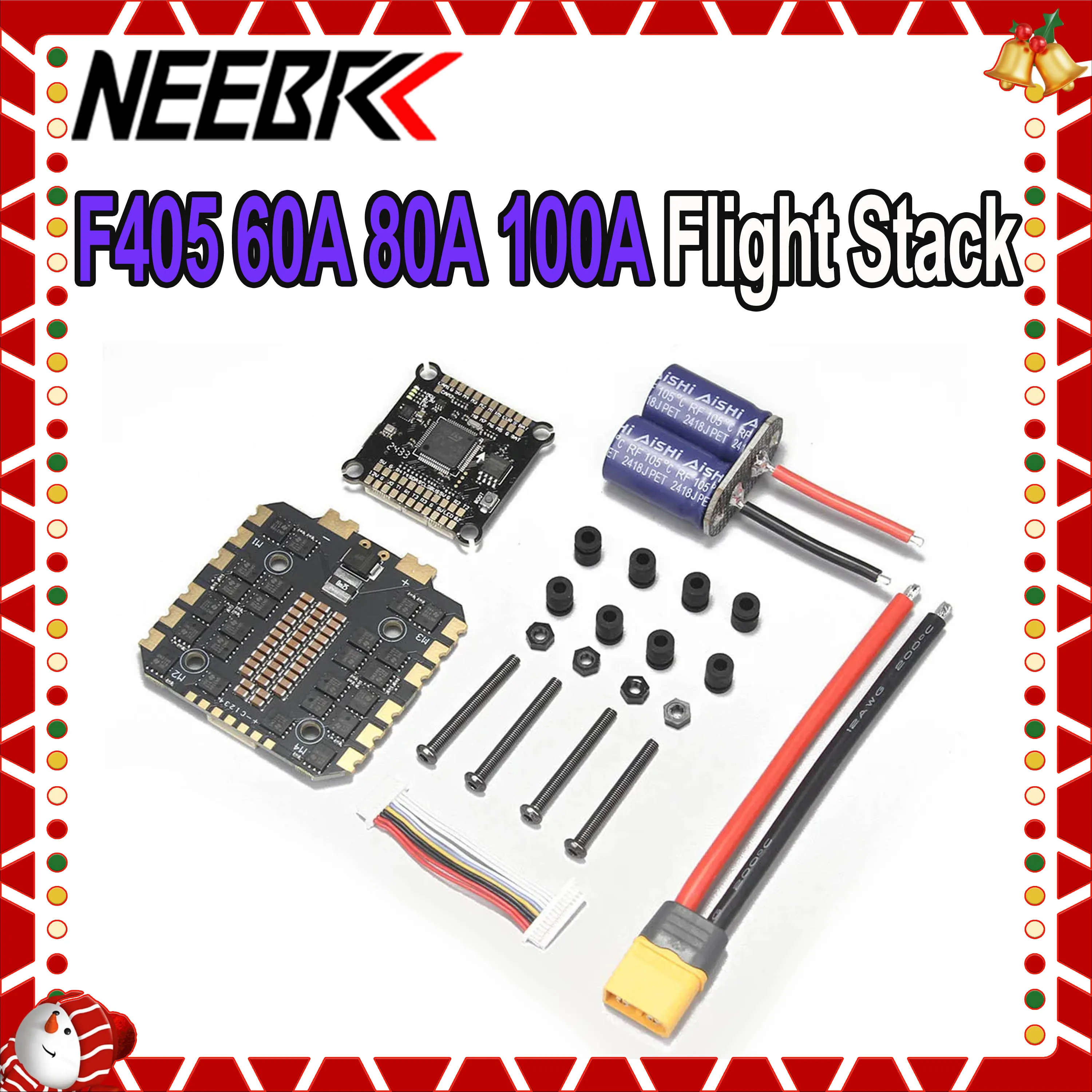 Полетный контроллер F405 F4 FC и стек ESC 60A 80A 100A Dshot 3-6S с поддержкой BetaFlight/INAV для FPV-дронов MARK4 и фристайл-квадрокоптеров (запчасти)
Полетный контроллер F405 F4 FC и стек ESC 60A 80A 100A Dshot 3-6S с поддержкой BetaFlight/INAV для FPV-дронов MARK4 и фристайл-квадрокоптеров (запчасти)