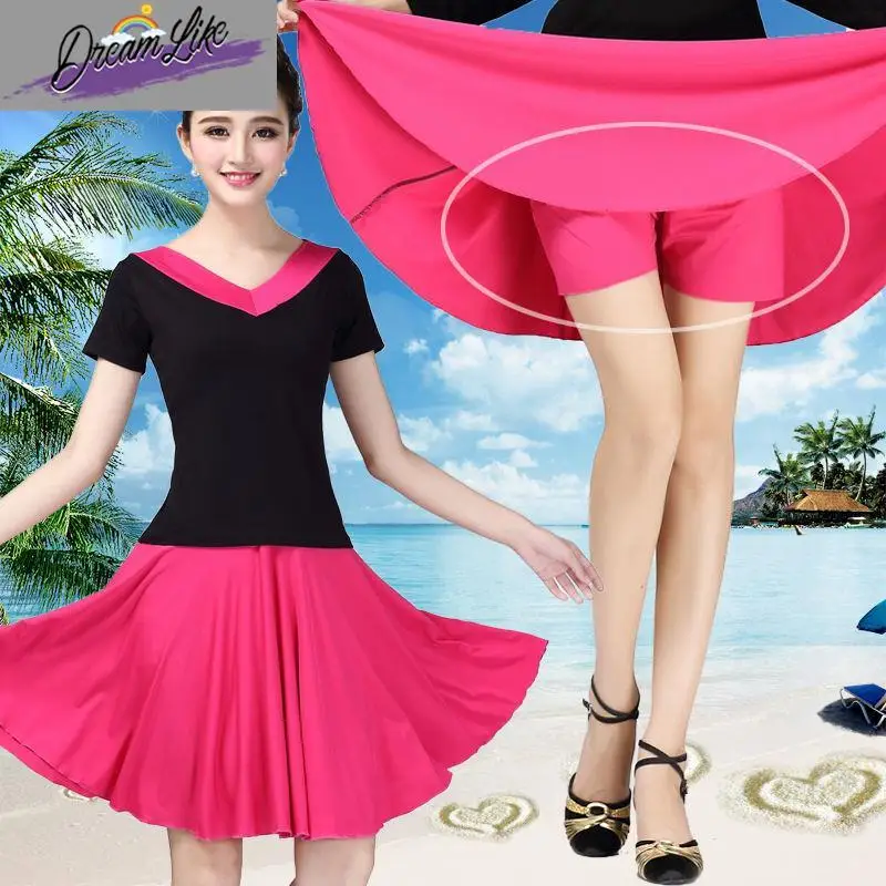 Женский костюм для фитнеса и танцев, летний комплект для квадратных танцев с юбкой, Cloud Poem Central
Женский костюм для фитнеса и танцев, летний комплект для квадратных танцев с юбкой, Cloud Poem Central