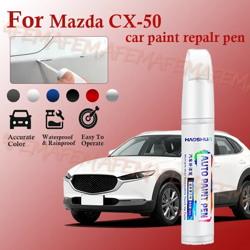 For Mazda CX50 2006-2025 TB TC Paint Repair Pen Touch Up Scratch Remover DIY Auto Accessories Black White Sliver Red Blue Brown
For Mazda CX50 2006-2025 TB TC Paint Repair Pen Touch Up Scratch Remover DIY Auto Accessories Black White Sliver Red Blue Brown