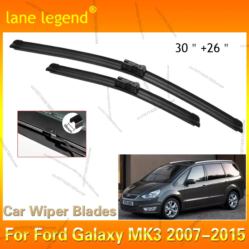 For Ford Galaxy MK3 2007-2015 30"+26" Front Wiper Blades Windshield Windscreen Window Cutter Accessories 2011 2012 2013 2014
For Ford Galaxy MK3 2007-2015 30"+26" Front Wiper Blades Windshield Windscreen Window Cutter Accessories 2011 2012 2013 2014