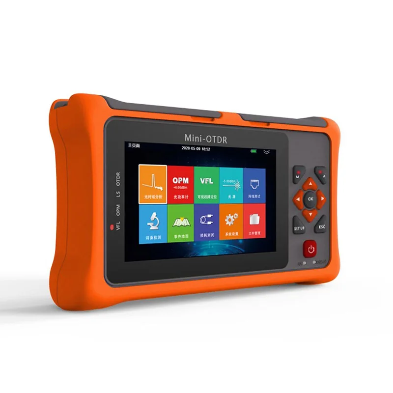 Free Shipping Mini OTDR 1310nm 1550nm OTDR Active Fiber Reflectometer Live Test VFL OLS OPM IOLA Event Map Ethernet
Free Shipping Mini OTDR 1310nm 1550nm OTDR Active Fiber Reflectometer Live Test VFL OLS OPM IOLA Event Map Ethernet