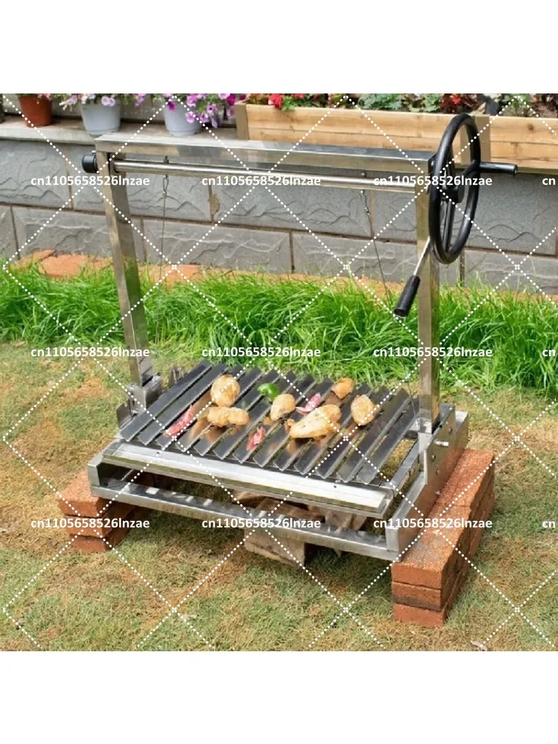 Outdoor Stainless Steel Santa Maria Grill for Argentine Asado Parrilla Brasero Fireplace
Outdoor Stainless Steel Santa Maria Grill for Argentine Asado Parrilla Brasero Fireplace