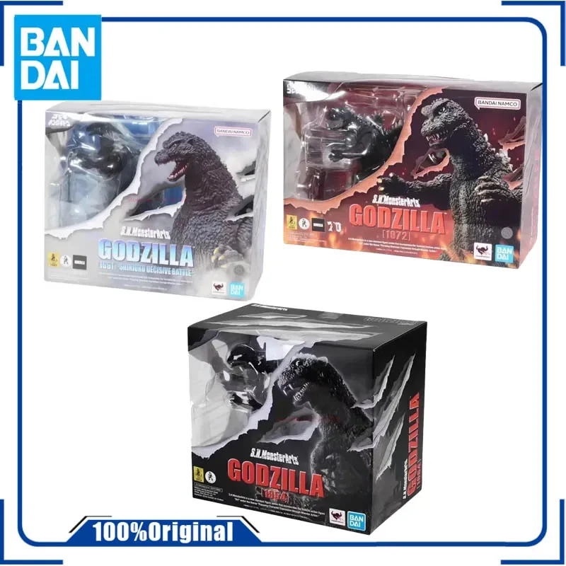 Bandai Original S.H.MonsterArts Godzilla 1991 1954 1972 Action Figure Toys For Boys /Girls /Kids /Christmas Gift
Bandai Original S.H.MonsterArts Godzilla 1991 1954 1972 Action Figure Toys For Boys /Girls /Kids /Christmas Gift