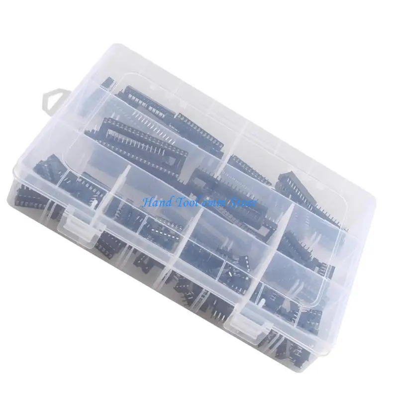 H37F 122pcs 2.54mm Pitches DIP IC Socket Double Row Solder Type for Diverse Electronic Projects 6/8/14/16/18/24/28/40Pin
H37F 122pcs 2.54mm Pitches DIP IC Socket Double Row Solder Type for Diverse Electronic Projects 6/8/14/16/18/24/28/40Pin