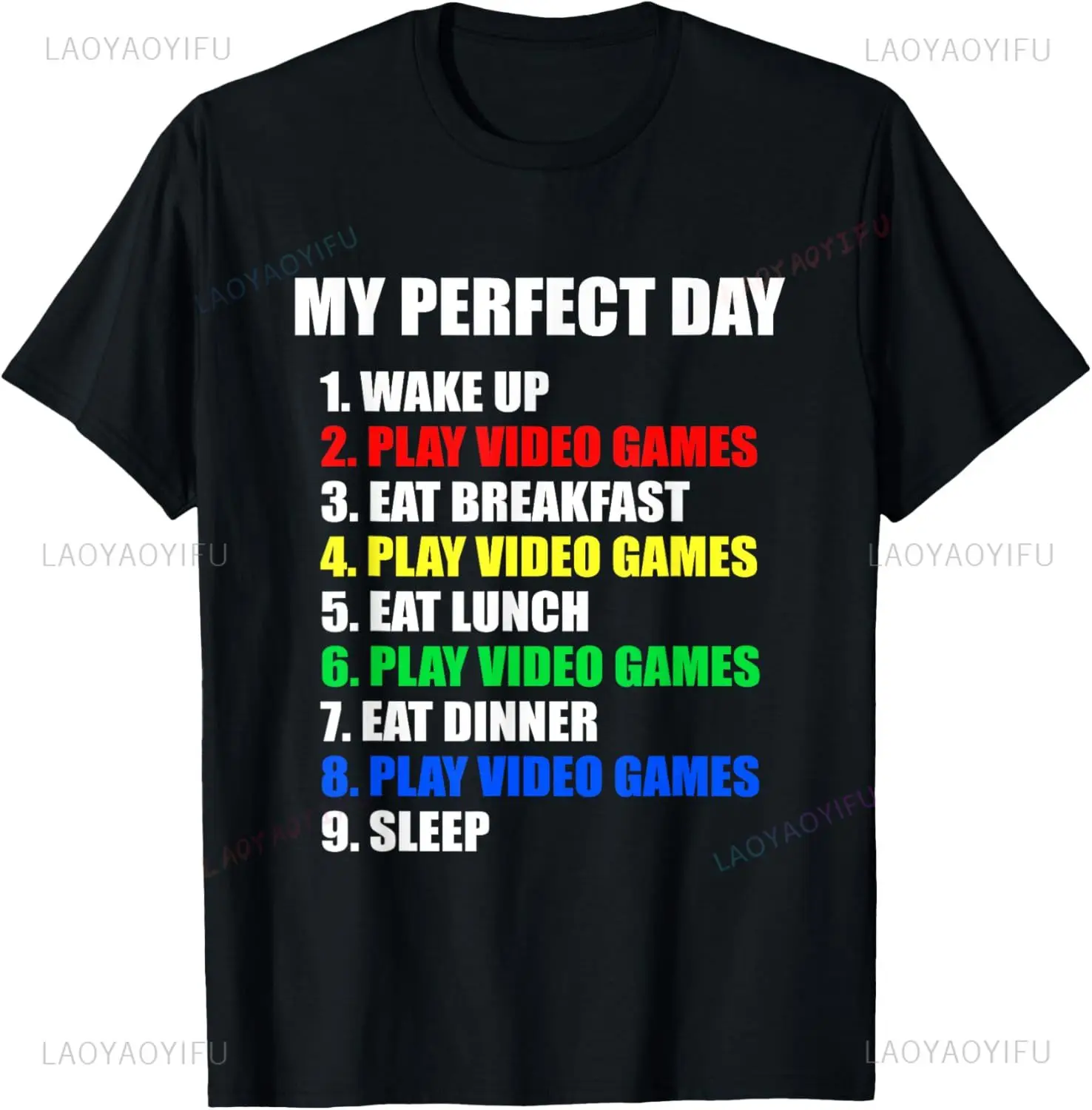 ПОДАРОК IDEA: The Perfect Gaming Day Surprise for Gamers Футболка для женщин и мужчин Летняя хлопковая футболка с принтом Повседневная уличная одежда
ПОДАРОК IDEA: The Perfect Gaming Day Surprise for Gamers Футболка для женщин и мужчин Летняя хлопковая футболка с принтом Повседневная уличная одежда
