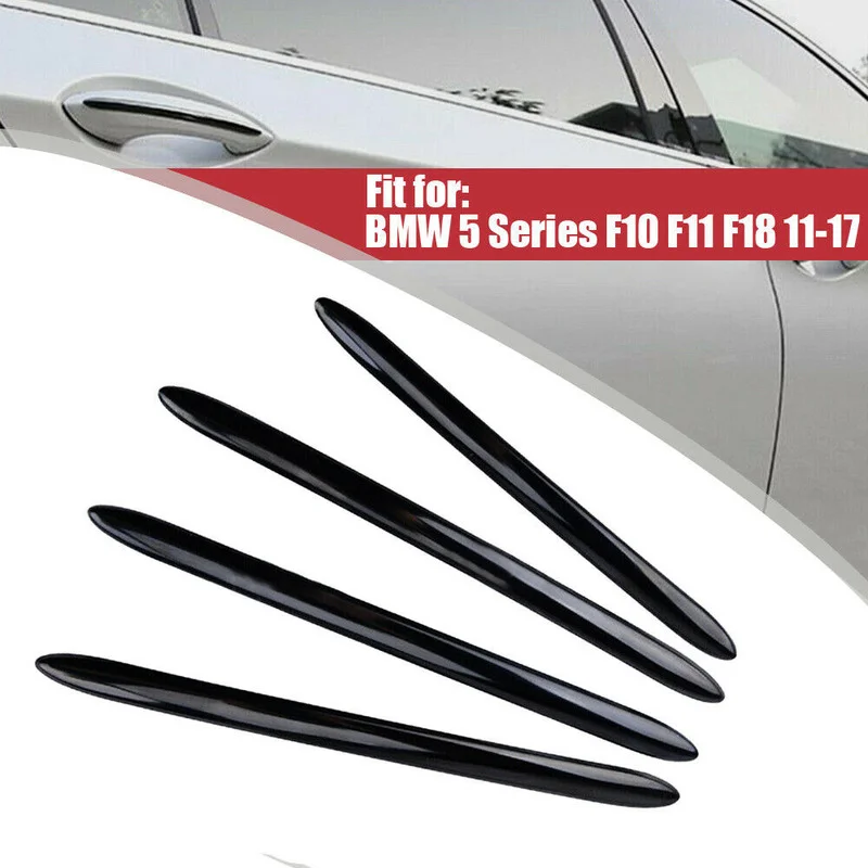 4Pcs Car Door Handle Cover Trim Stripes Glossy Black Exterior Parts Car Decor Accessories For BMW 5 Series F10 F11 F18 2011-2017
4Pcs Car Door Handle Cover Trim Stripes Glossy Black Exterior Parts Car Decor Accessories For BMW 5 Series F10 F11 F18 2011-2017