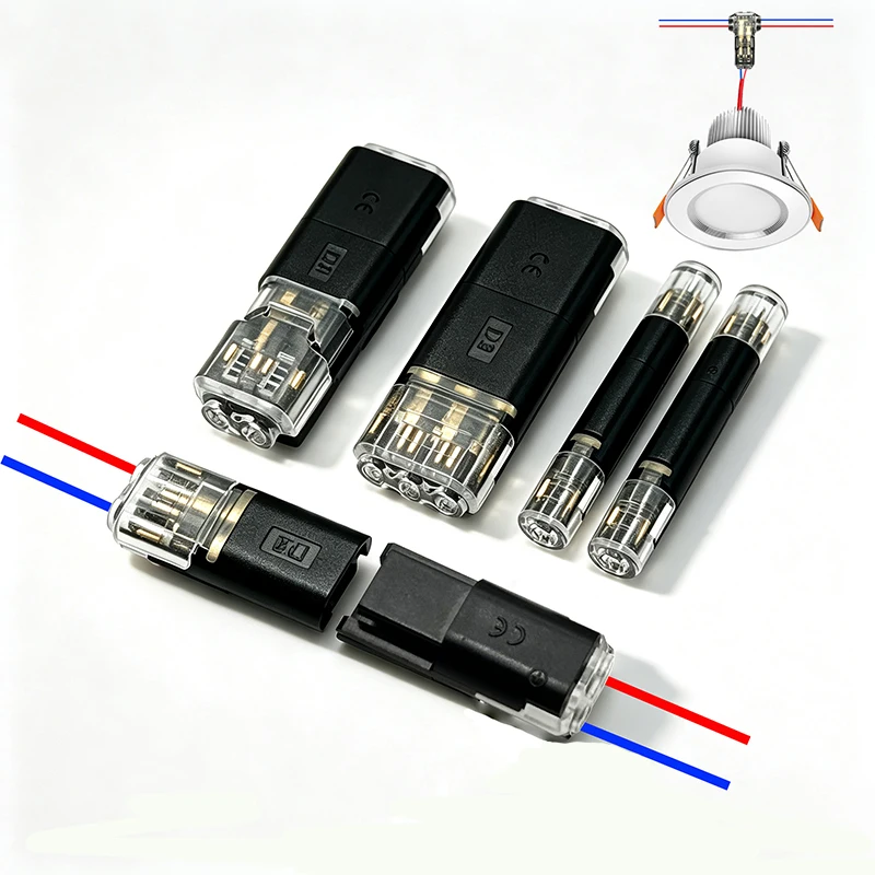 T-Type Quick Wire Connection LED Solder-Free Wire Connector Piercing Style Parallel Line Distributor No Wire Cutting Required
T-Type Quick Wire Connection LED Solder-Free Wire Connector Piercing Style Parallel Line Distributor No Wire Cutting Required